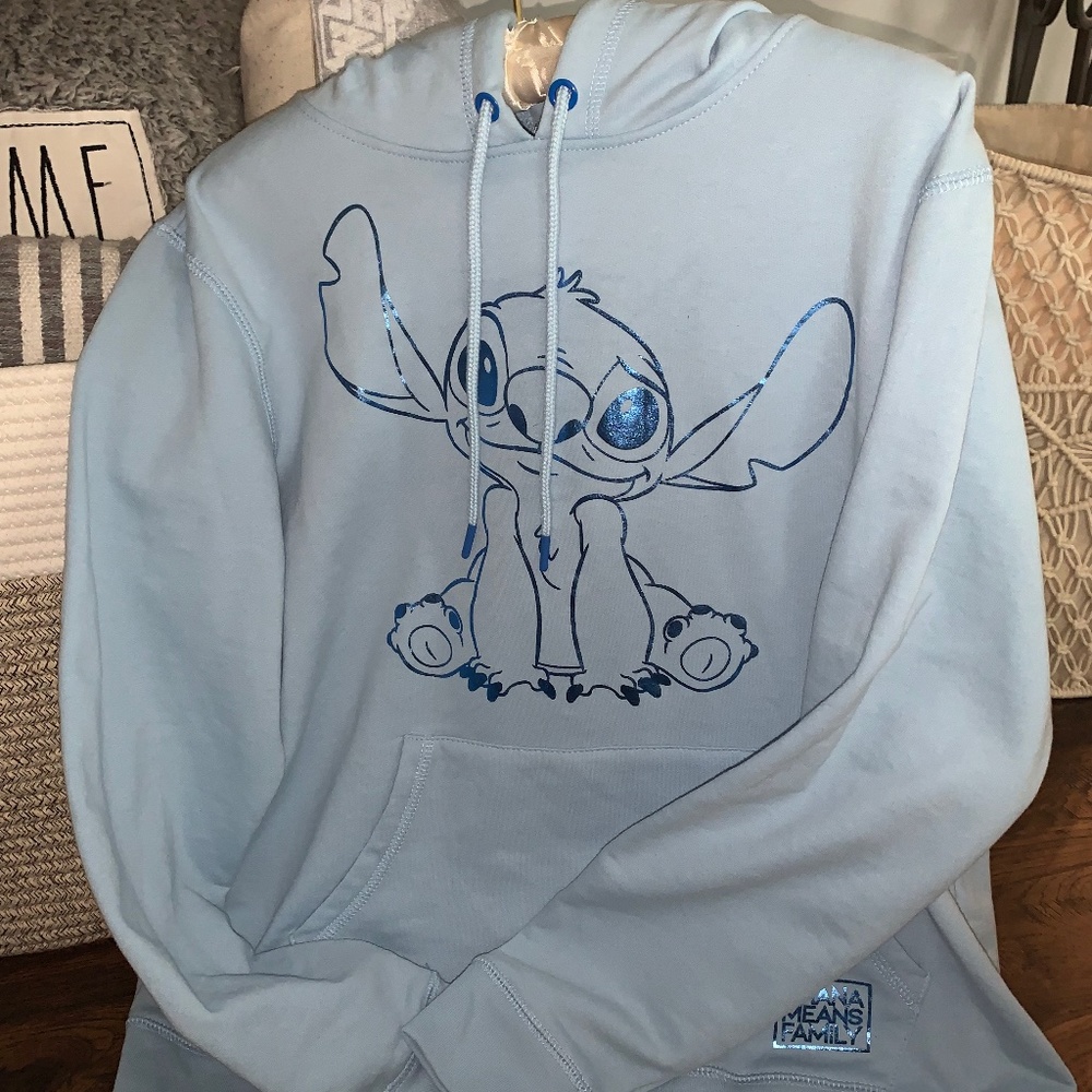 Disney Baby Blue STITCH sweatshirt